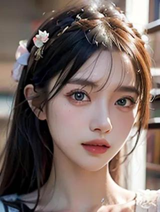 植物展示与刺绣花边：自然与艺术的交响曲