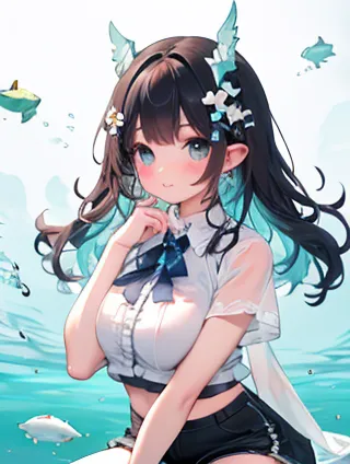 手工创作与花瓶：艺术与自然的交响曲