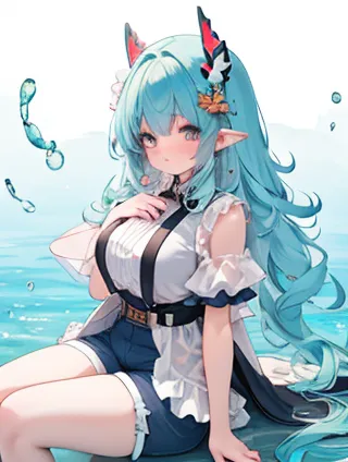 水与光的交响：吸湿与珠光妆容的完美邂逅